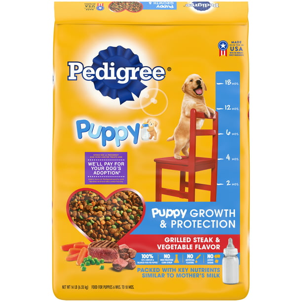 4cbf3e75-5eb1-4118-a366-07d1475c757c.5e539cdcc2f7345867df7276235242a6-1.jpeg Pedigree Puppy Growth & Protection Grilled Steak & Vegetable - Image 1