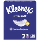 88ed0c78-33b8-4e6e-abf5-ea720e15863d.df0f59c34a107f598fab28f0adedae05-1.jpeg Kleenex Ultra Soft Facial Tissues, 4 Flat Boxes, - Image 1