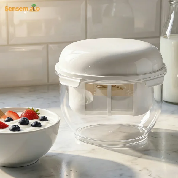 Greek Yogurt Strainer Maker Filtro Para Yogurt Griego Whey Separator Fine Mesh Colador Kefir Cheese Maker Kitchen Gadgets
