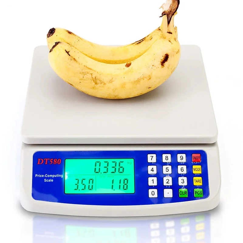 kf-S04b6e471b34e47d99920d545880d8a63y.webp 30KG /1G Precision LCD Digital Scale Electronic Balance Weight Scale Plastic Weight Scale Accuracy Weight Balance Food Scales - Image 1