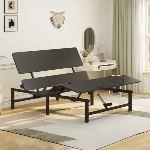 Adjustable Bed Frame Queen, Zero Gravity Electric Base with 900 lbs Capacity, Head & Foot Incline, Wireless Remote Customized