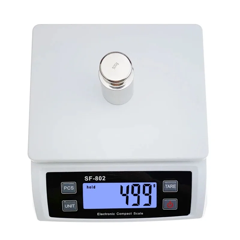 kf-S8e20a793e546488b8133339876c4500fS.webp 30kg/1g Digital Kitchen Food Scale 1g Precision LCD Display Electronic Balance Stainless Steel Platform Tare Function for Baking - Image 1