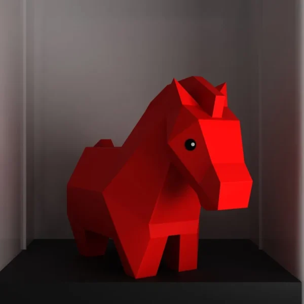 Nordic Creative Pony Ornament Modern Minimalist Living Room Desktop Birthday Gift Wine Cabinet Ornament Home Decoration FYFM