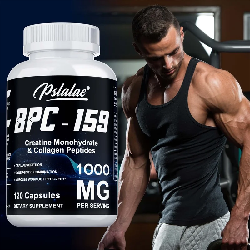 kf-Sec40ec32afdc43638a080305ea2f3350R.webp BPC-159, with Creatine Monohydrate & Collagen Peptides - Enhance Energy, Endurance, Supports Muscle and Athletic Recovery - Image 1